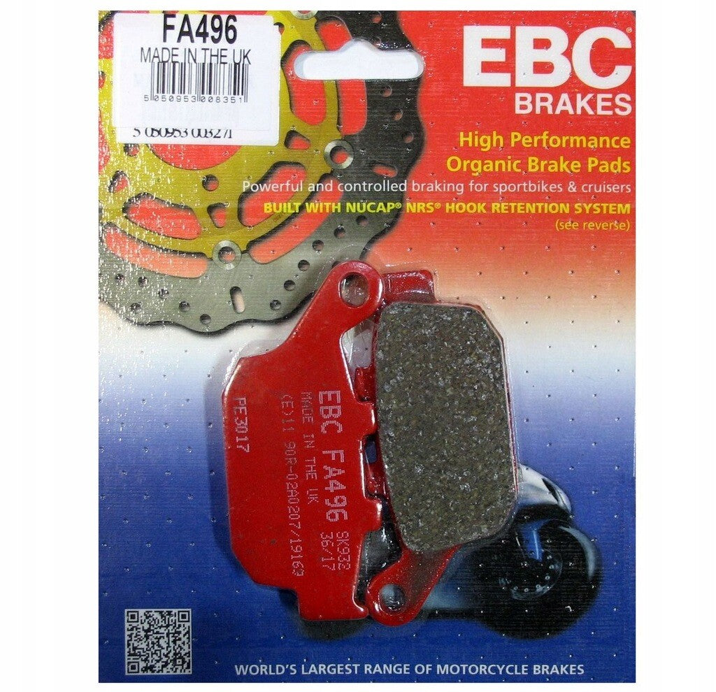 EBC Brakes Organic FA496 Series Pads