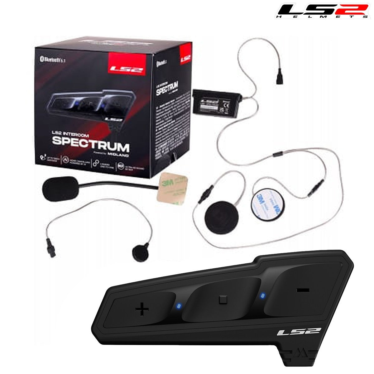LS2 Spectrum Midland  Bluetooth Headset