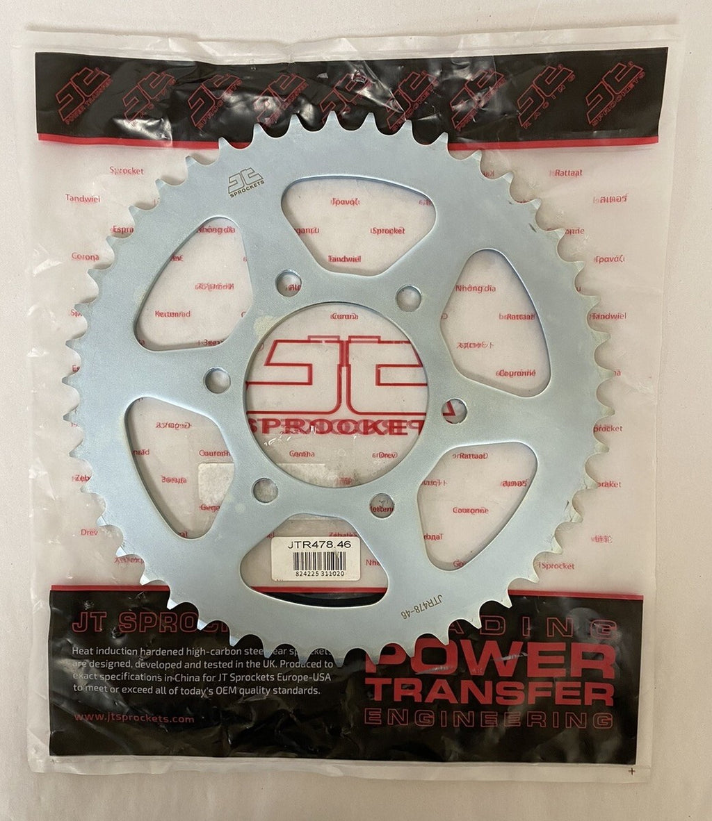 JT Sprockets JTR478.46 Steel Rear Sprocket 46TEETH ORGINIAL