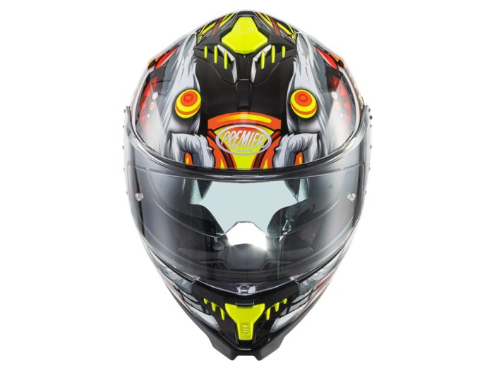 HELMET PREMIER TYPHOON LY 12 AMARILLO YELLOW