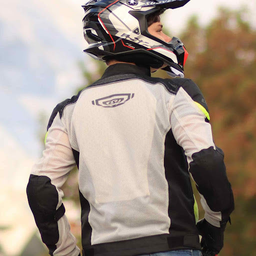 JACKET LS2 AIRY WHITE BLACK